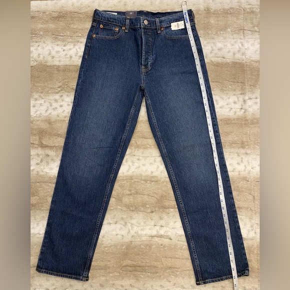 NWT Gap High Rise Cheeky Straight Jeans Size 29/8 Long - Picture 5 of 13